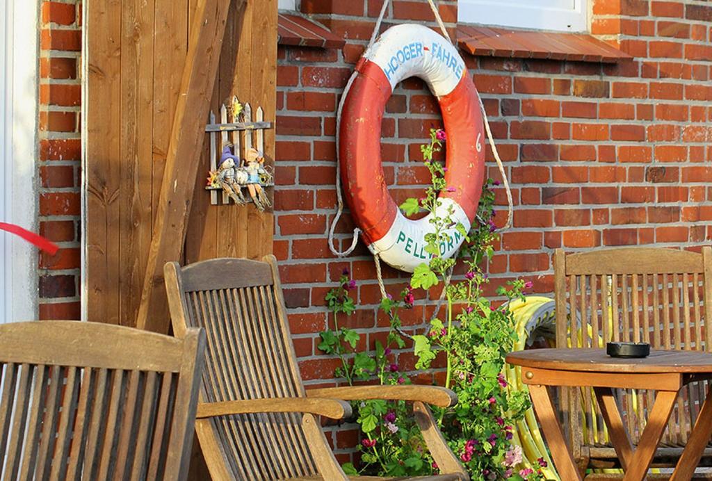 Hotel Kiek Ut Pellworm Esterno foto
